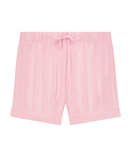 Short de pyjama Satin, Rose