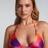 Triangle Haut de bikini Sunset, Violet