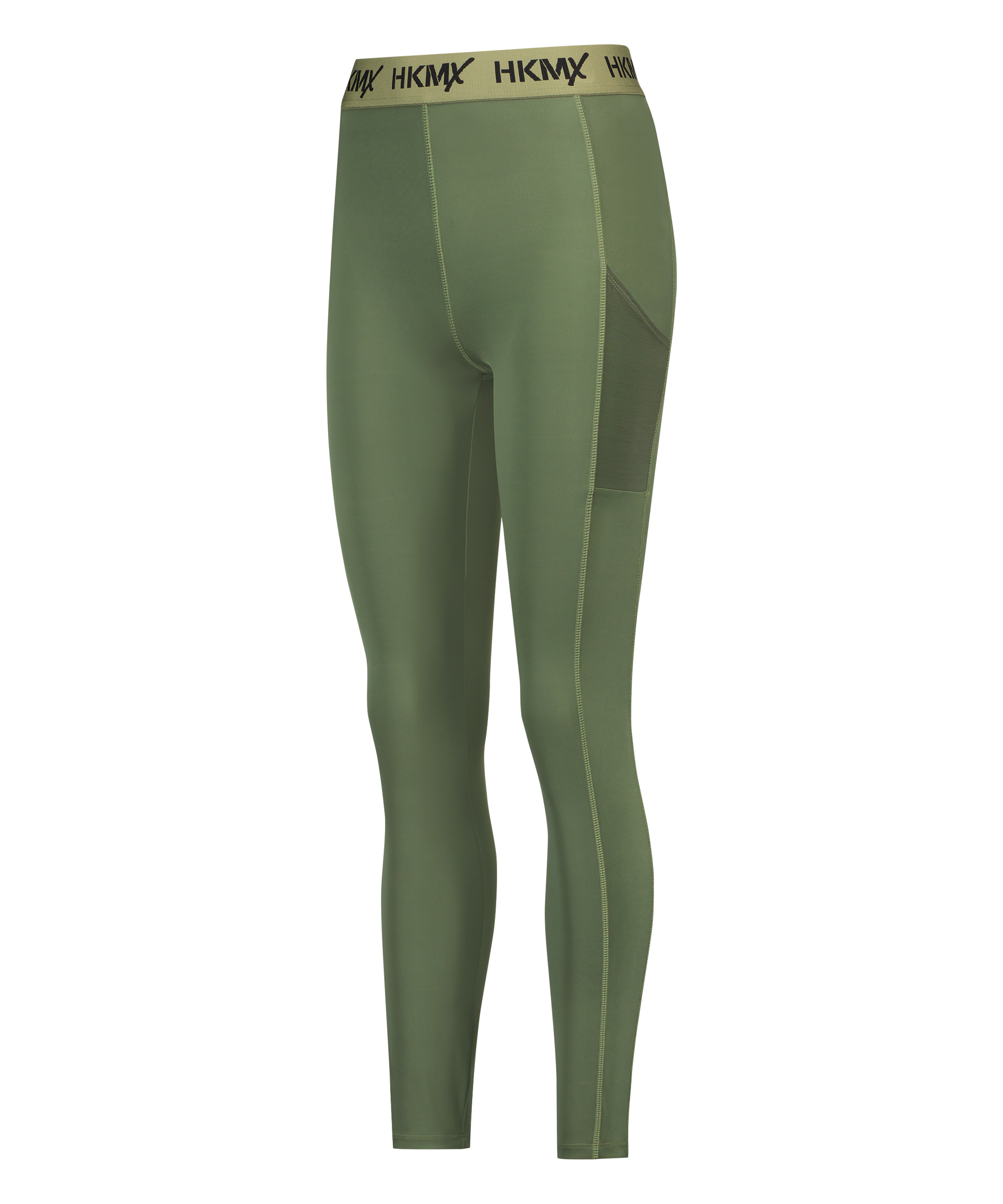 Legging de sport taille normale HKMX, Vert, main