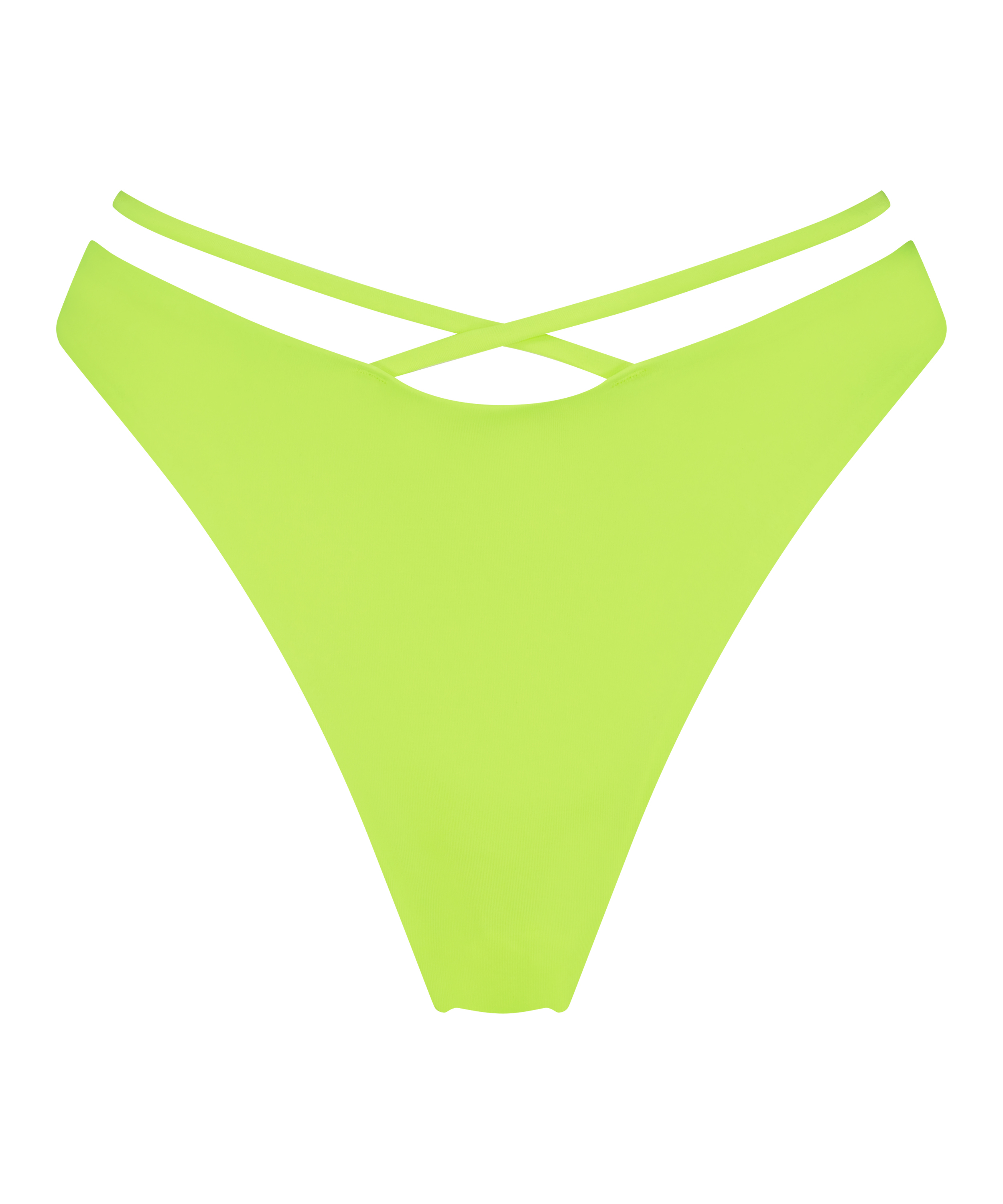 Bas de bikini &eacute;chancr&eacute; Glow, Jaune, main