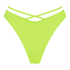 Bas de bikini &eacute;chancr&eacute; Glow, Jaune