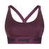 HKMX Soutien-gorge de sport The Crop Logo Level 1, Violet