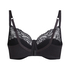 Soutien-gorge &agrave; armatures non-pr&eacute;form&eacute; Sophie, Noir