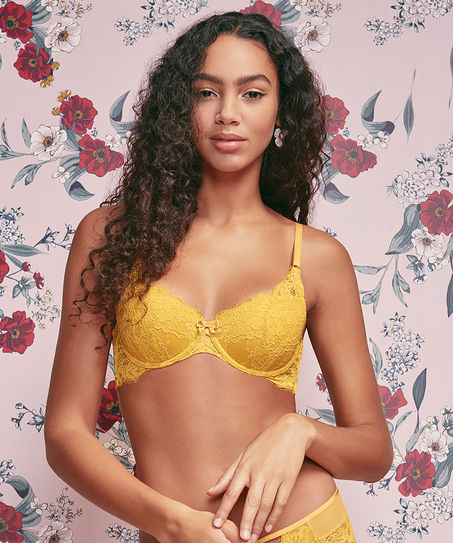Soutien-gorge à armatures préformé Imogen, Jaune