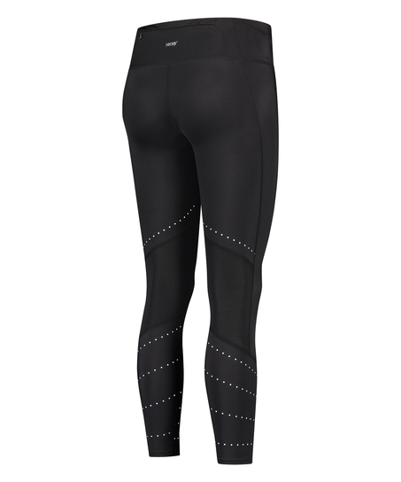 HKMX Legging taille r&eacute;guli&egrave;re Run Baby Run, Noir