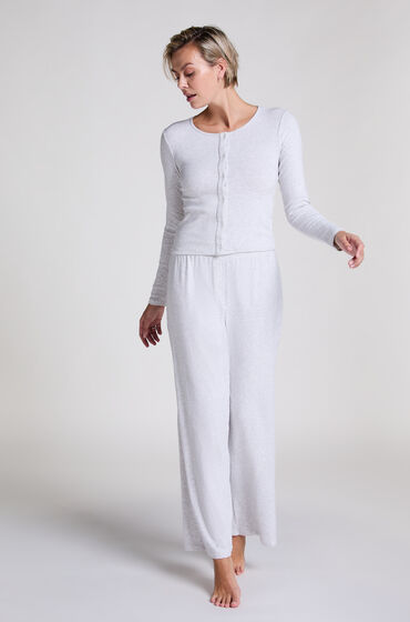 Hunkemöller Pantalon de pyjama Pointelle Gris