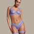 Soutien-gorge non-rembourré à armatures Charlie, Violet