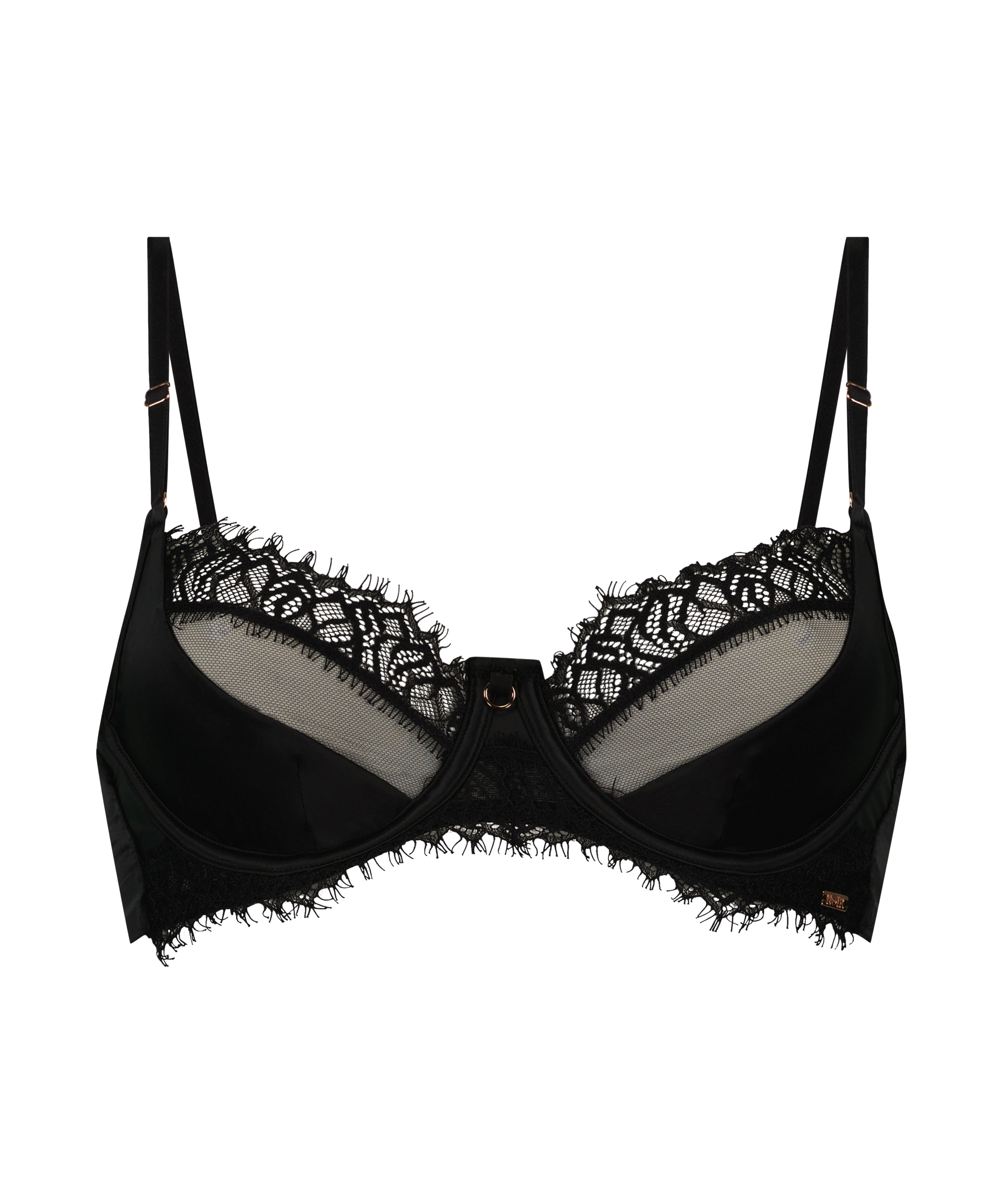 Soutien-gorge à armatures non préformé Aiko, Noir, main