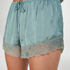 Short de pyjama Satin, Vert