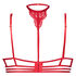 Soutien-gorge &agrave; armatures non-pr&eacute;form&eacute; Chasity, Rouge