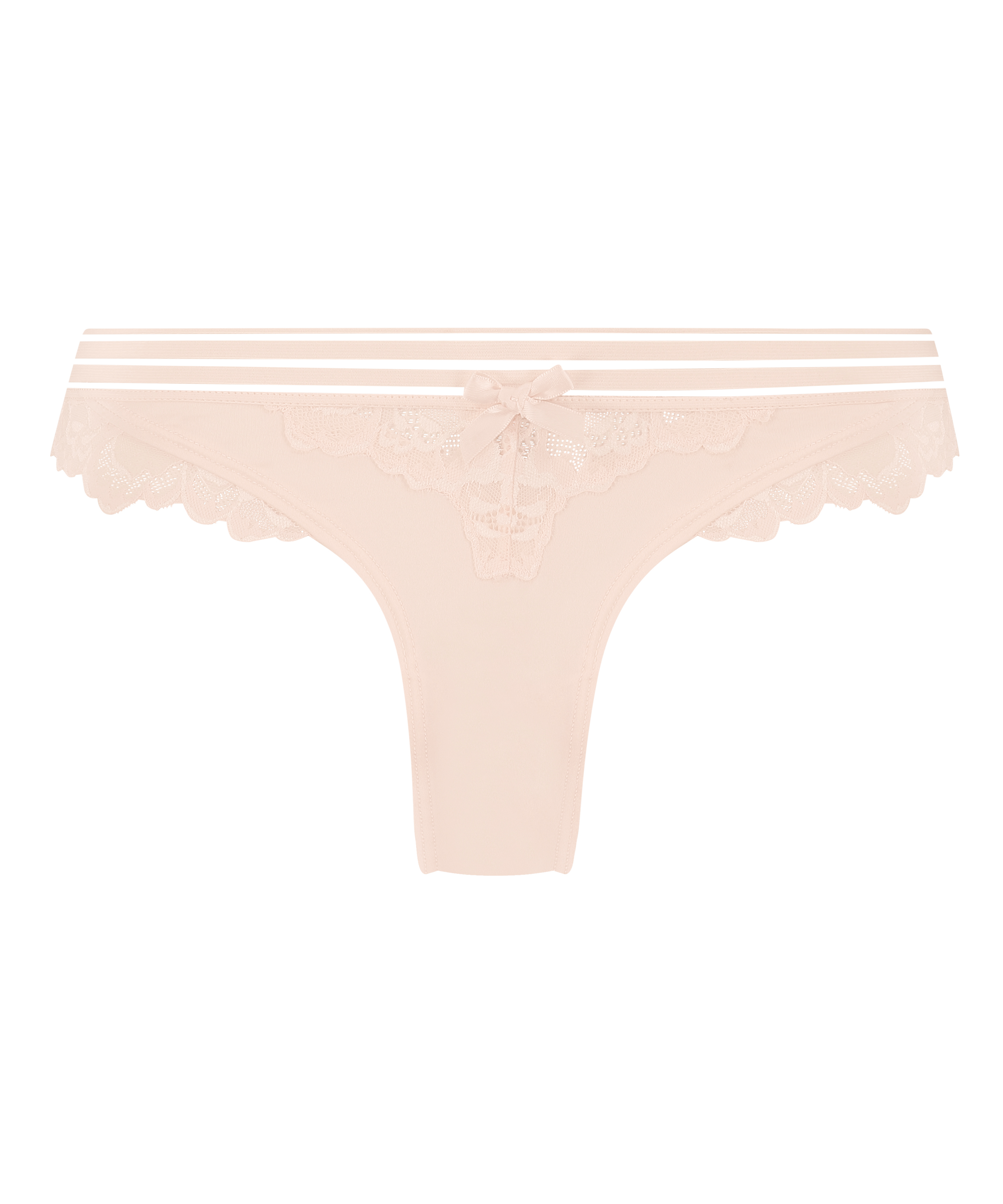 Slip brésilien Sally, Rose, main