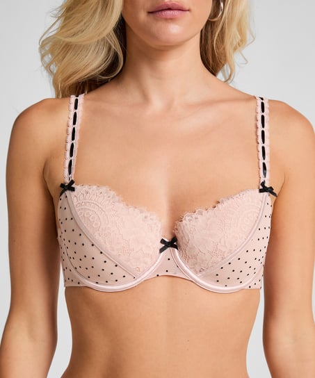 Soutien-gorge à armatures rembourré Dorothy, Rose