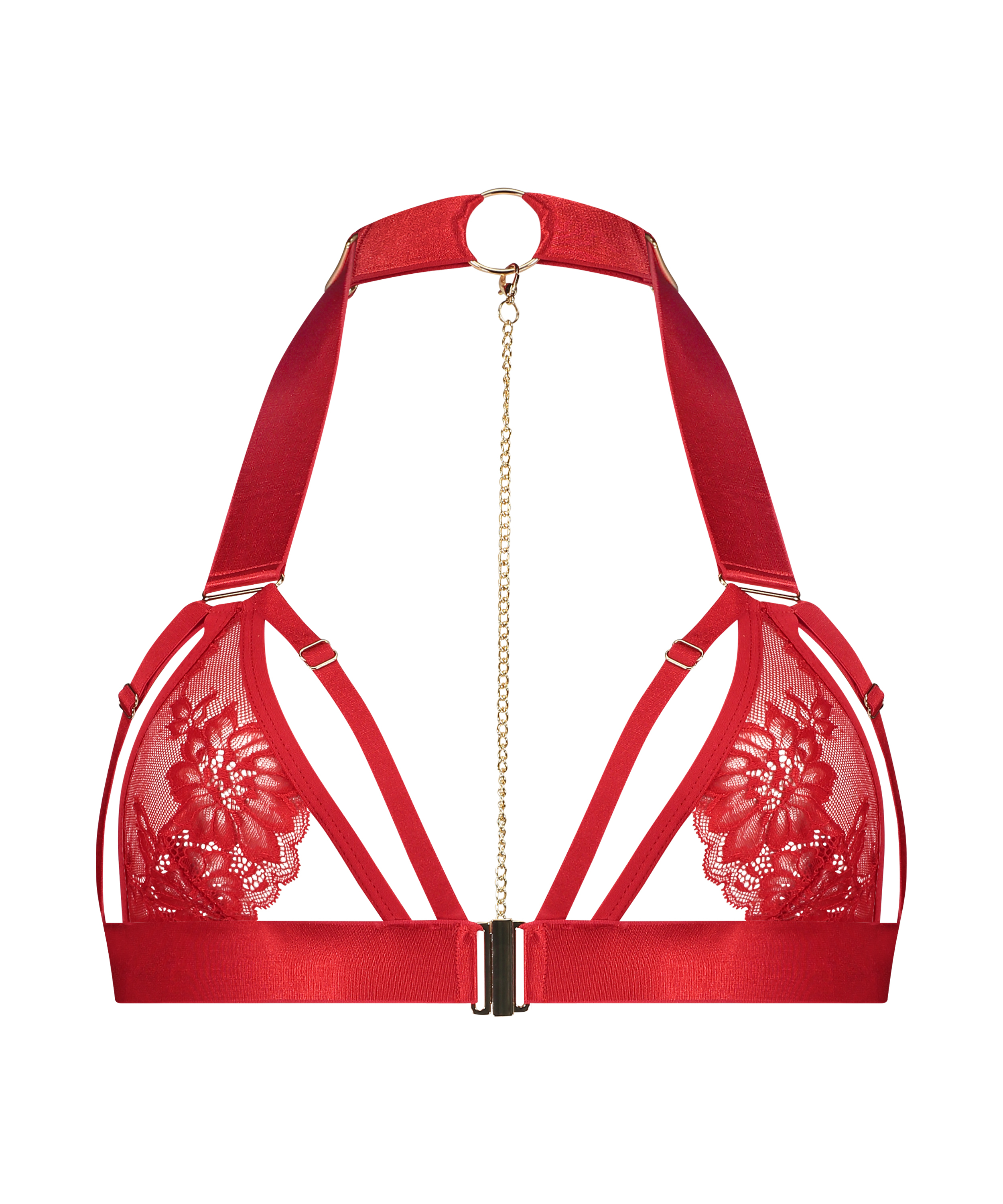 Brassière Clementine, Rouge, main