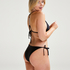 Bas de bikini coquin Cannes Vivian Hoorn, Noir