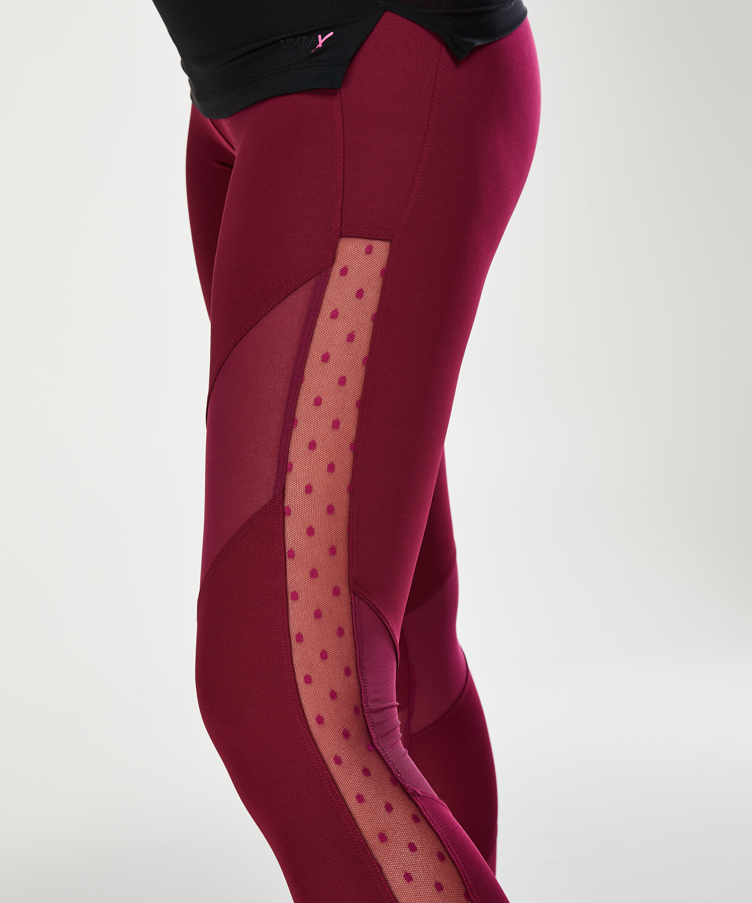 HKMX high waist legging de sport niveau 2, Violet, main