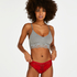 Slip brésilien Bruna, Rouge