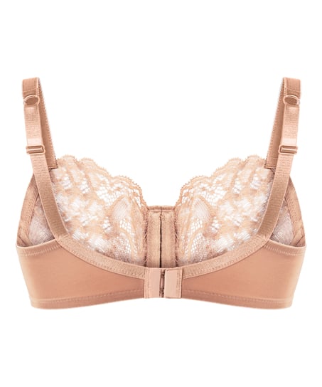 Soutien-gorge &agrave; armatures non-pr&eacute;form&eacute; Sophie, Marron