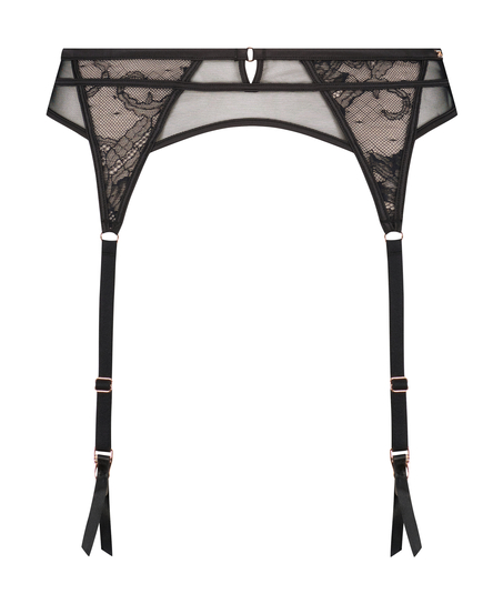 Porte-jarretelles Magdalena, Noir