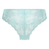 Slip brésilien iInvisible Lace Back, Bleu
