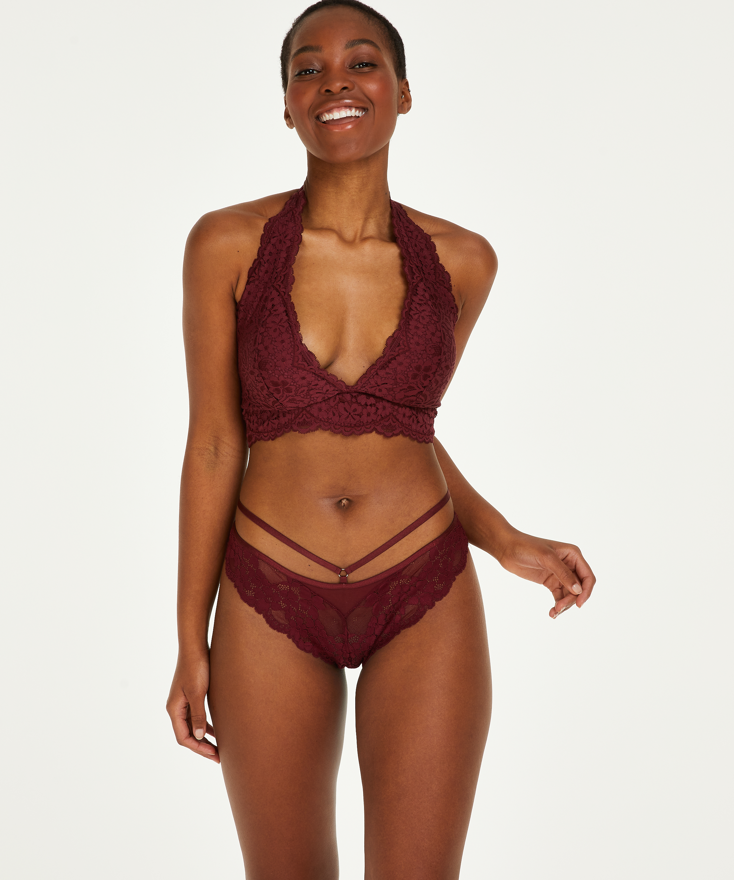 Brésilien Isabelle, Rouge, main