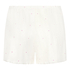 Short en pointelle, Blanc