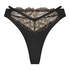 String taille haute Lexi, Noir