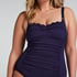 Maillot de bain Shaping Scallop, Bleu