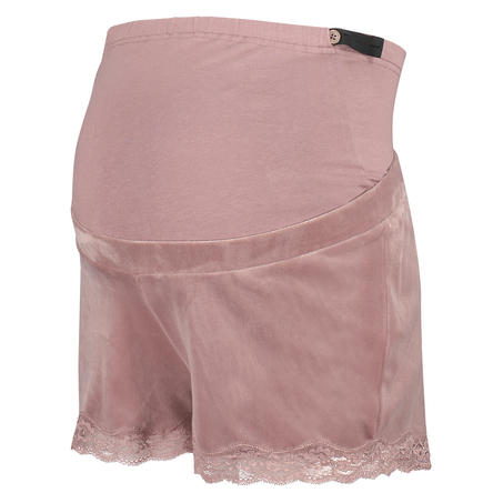 Short de grossesse Velours, Rose