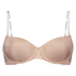 Soutien-gorge à armatures préformé Transparent Back, Beige
