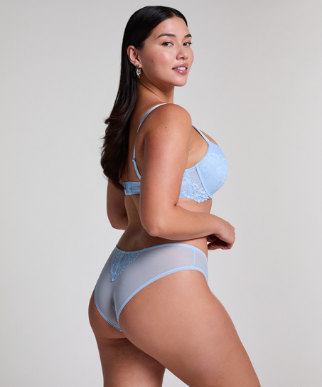 Slip brésilien Cherry, Bleu