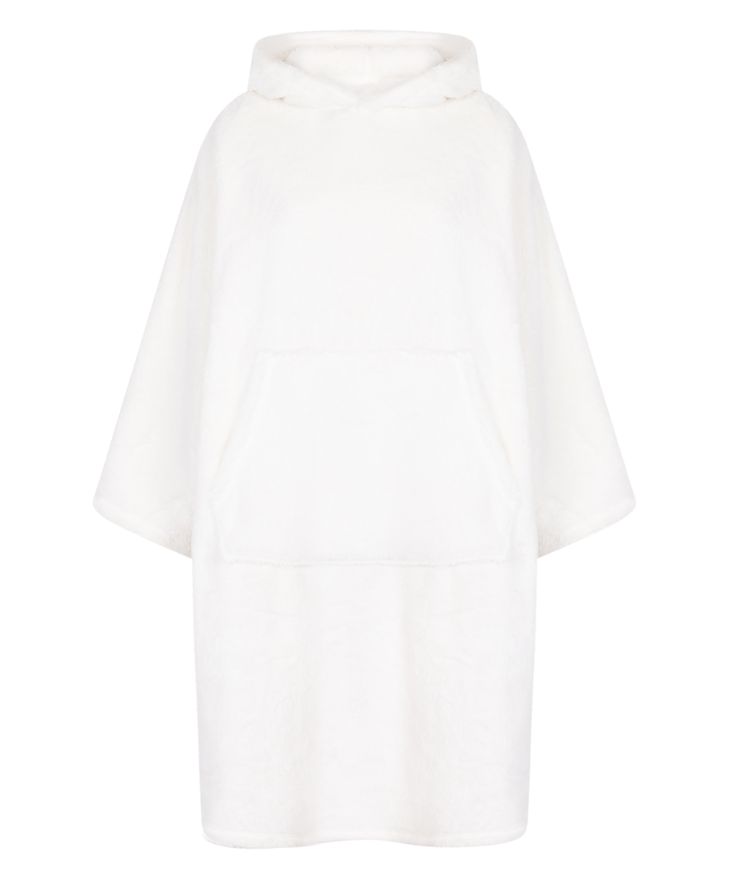 Robe polaire Snuggle Lounge, Blanc, main