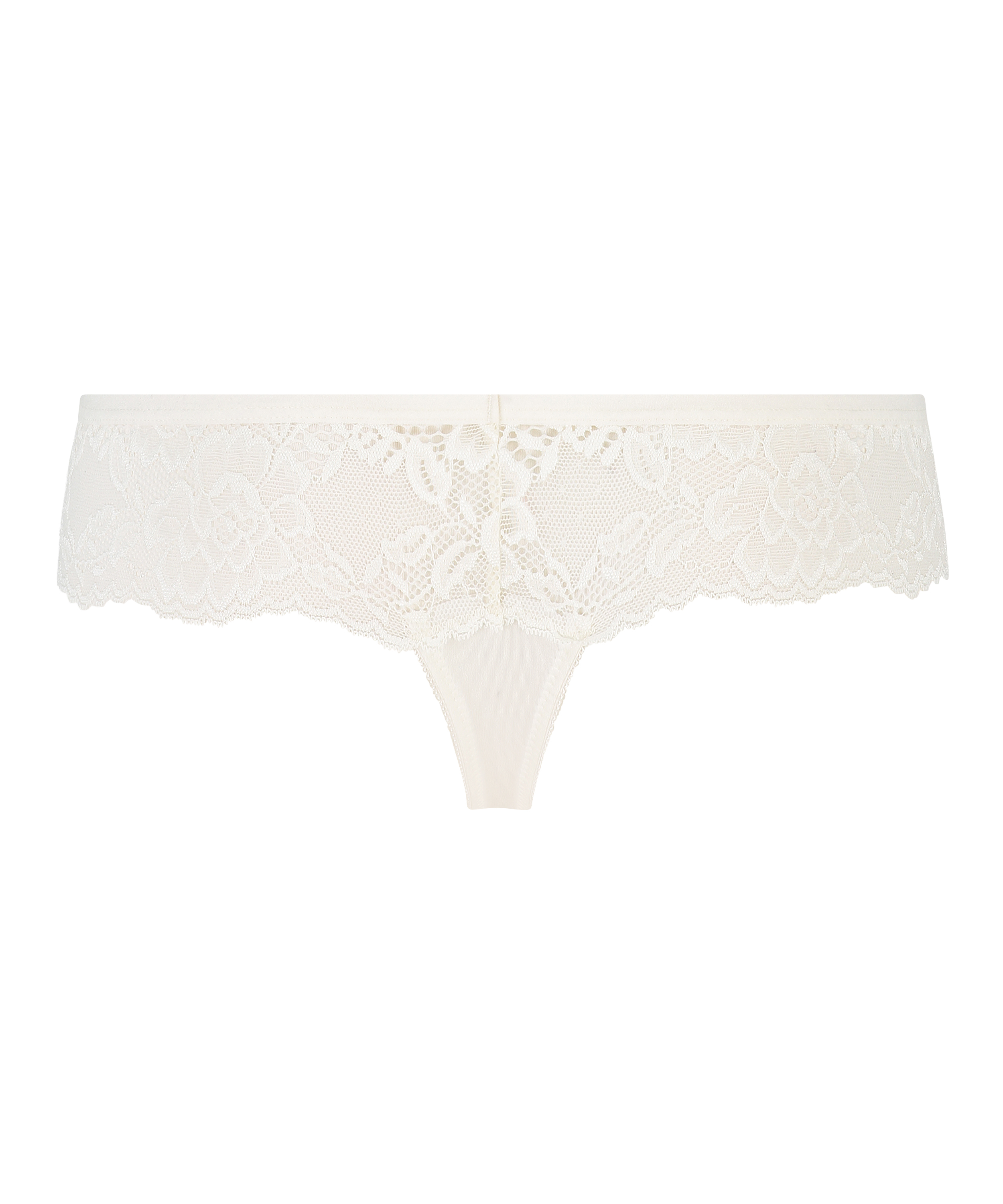 Boxer string Bianca, Blanc, main