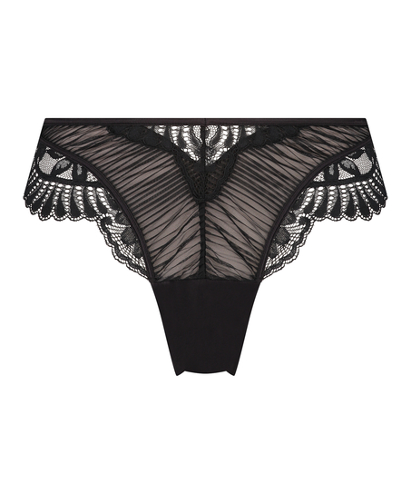 Boxer string Antonia, Noir