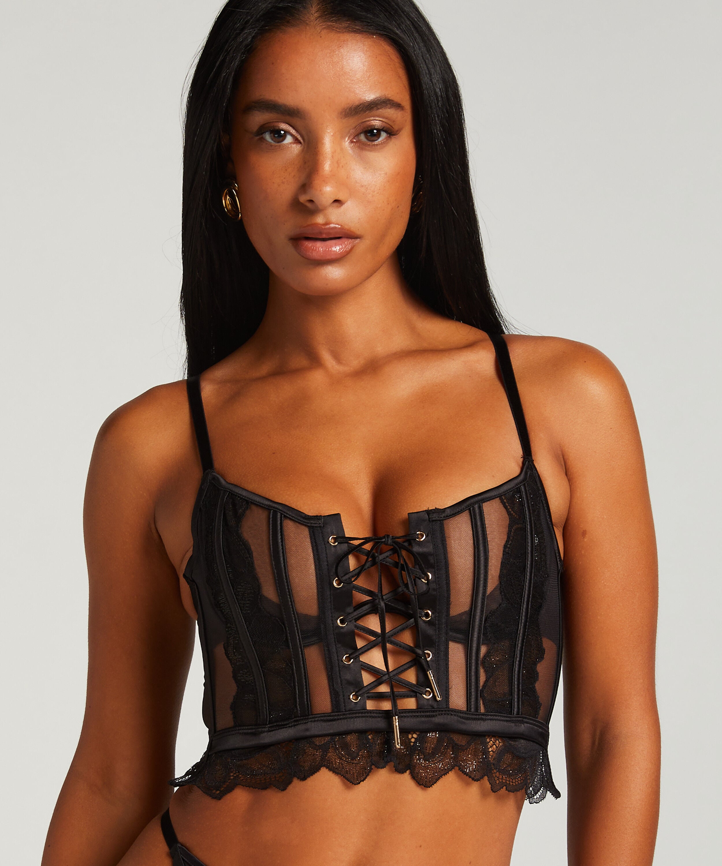 Soutien-gorge à armatures préformé longline Cierra