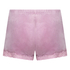 Short velours dentelle, Violet