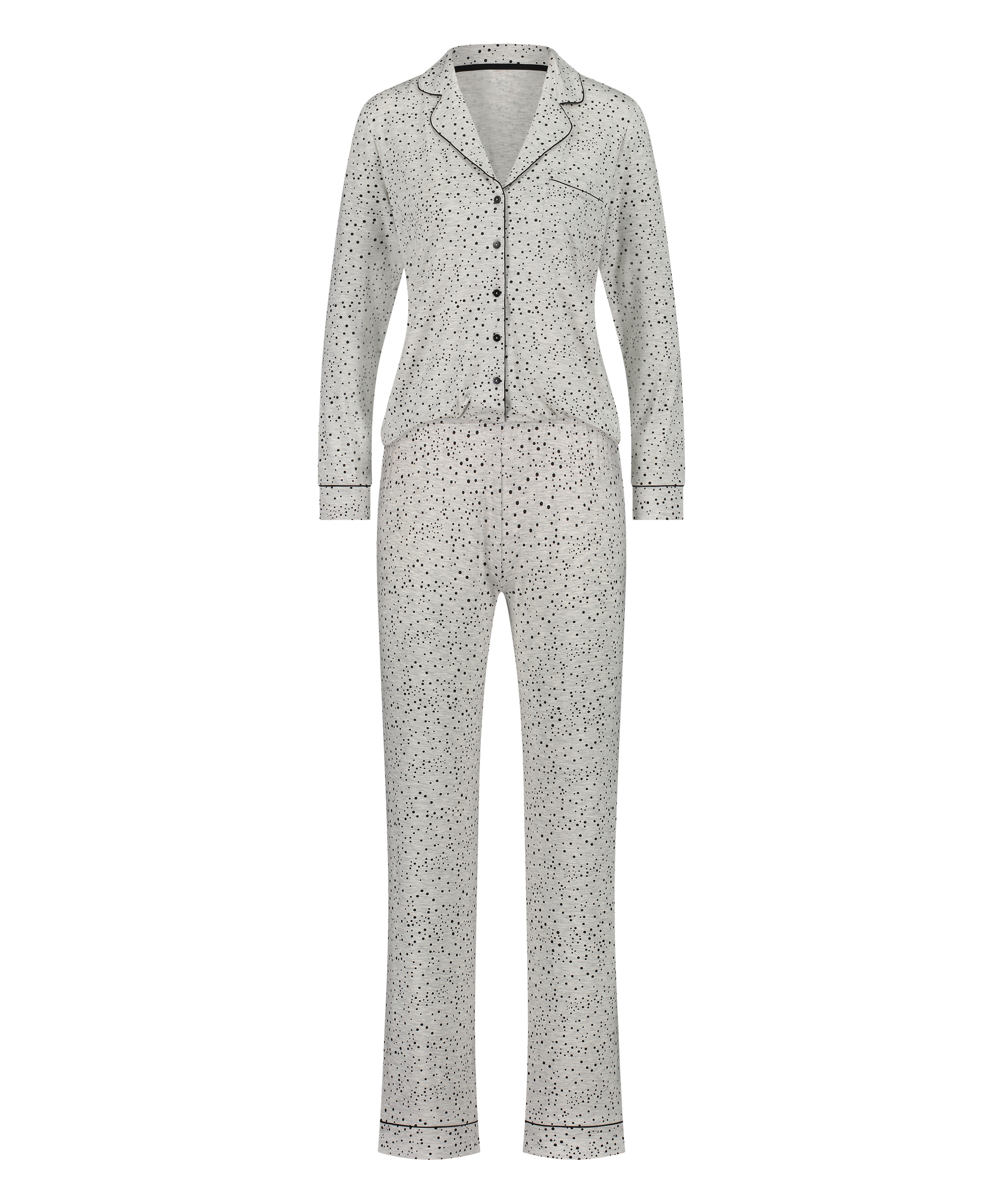 Ensemble pijama, Gris, main