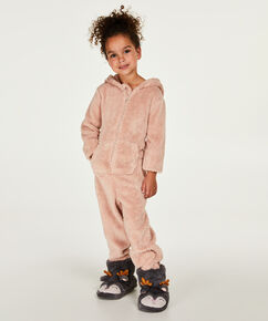 Fleece Onesie Kids, Gris