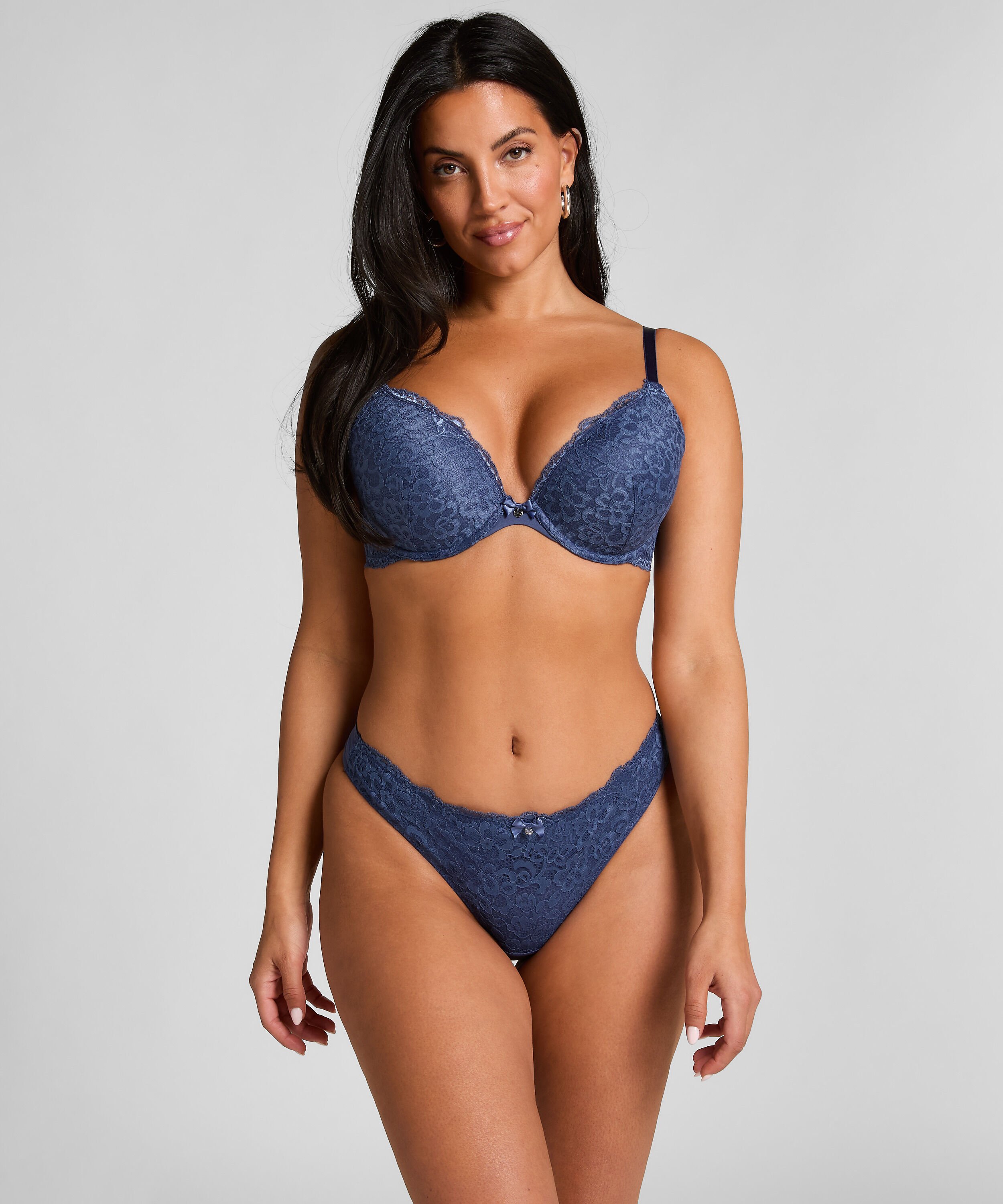 Soutien-gorge à armatures préformé push-up Marine