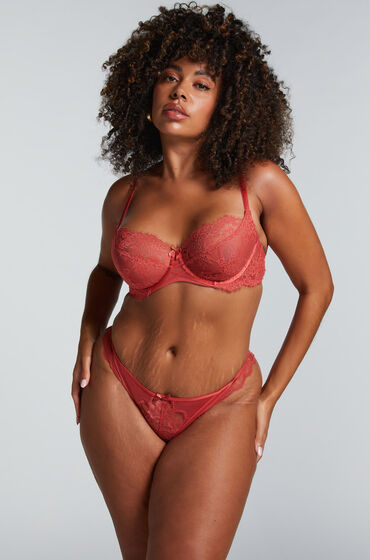 Hunkemöller Slip brésilien Lorna Rouge
