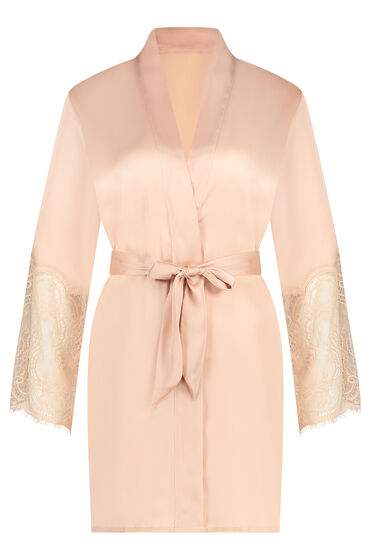 Hunkemöller Kimono Satin Beige