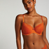 Soutien-gorge à armatures préformé Marine, Orange