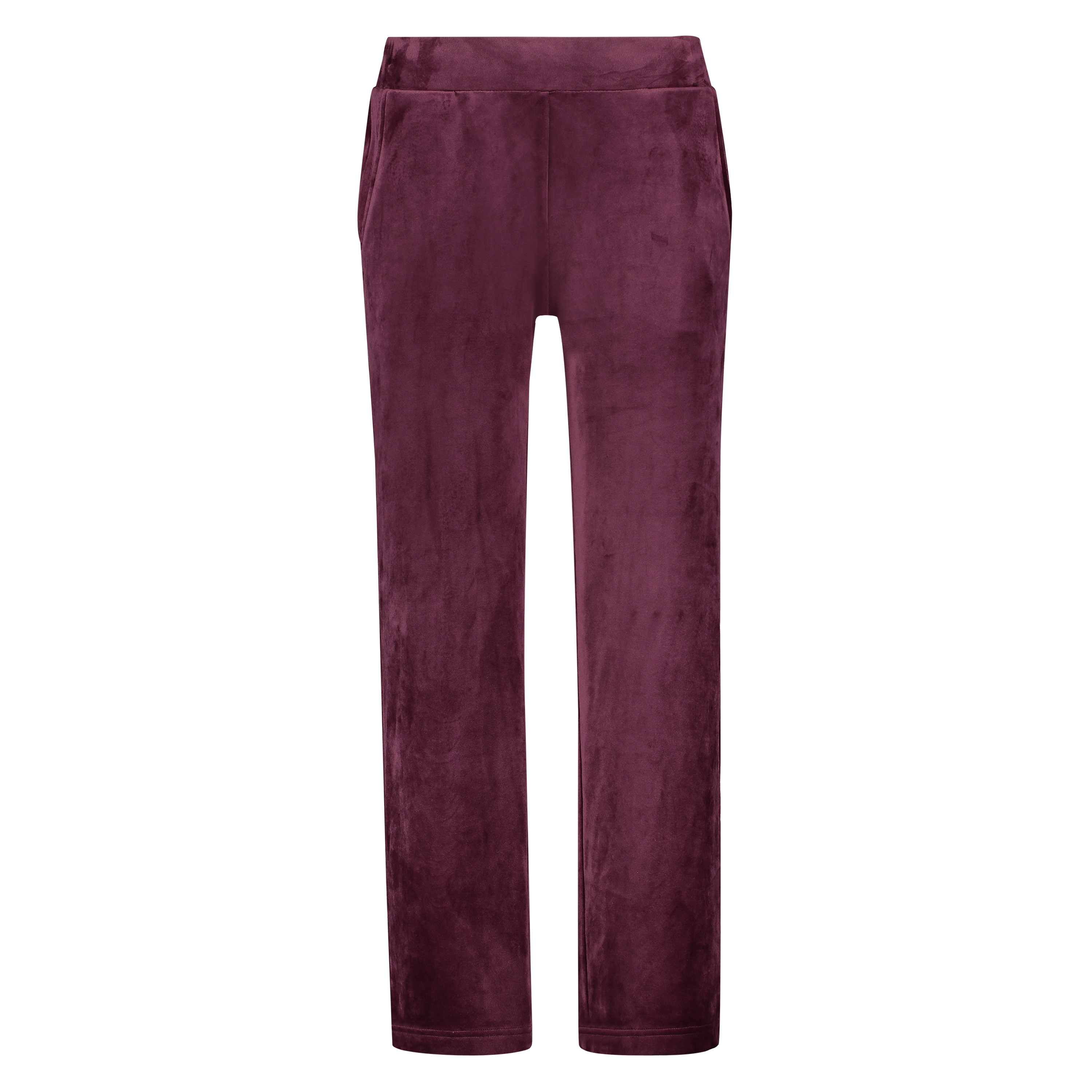 Tall Pantalon de pyjama Velours, Violet, main