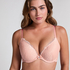 Soutien-gorge &agrave; armatures pr&eacute;form&eacute; push-up Marine, Rose