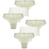 Lot de 6 boxers Vikki, Blanc