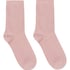 Chaussettes courtes en modal, Rose