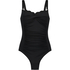 Maillot de bain Scallop, Noir