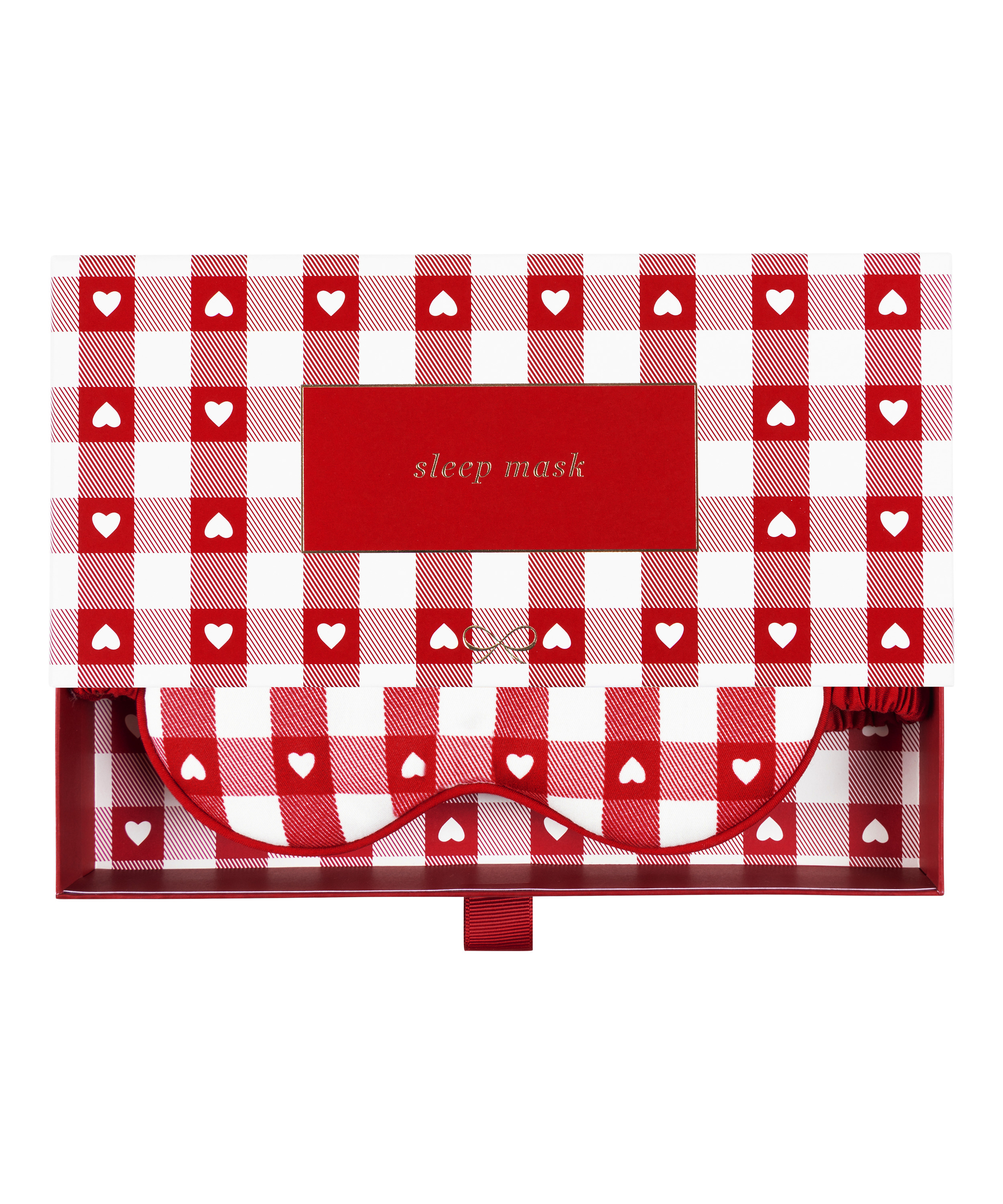 Masque pour les yeux, Rouge, main