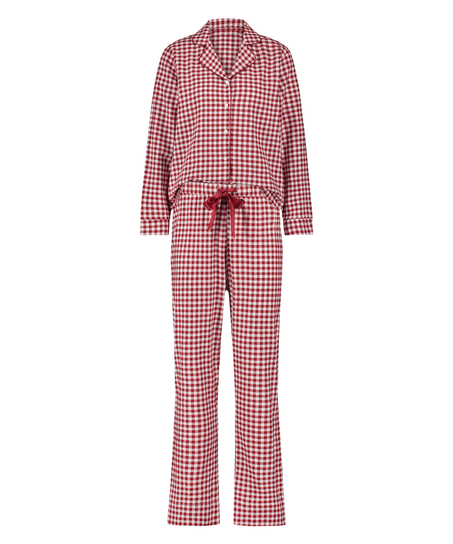 Ensemble pyjama Flannel, Rouge