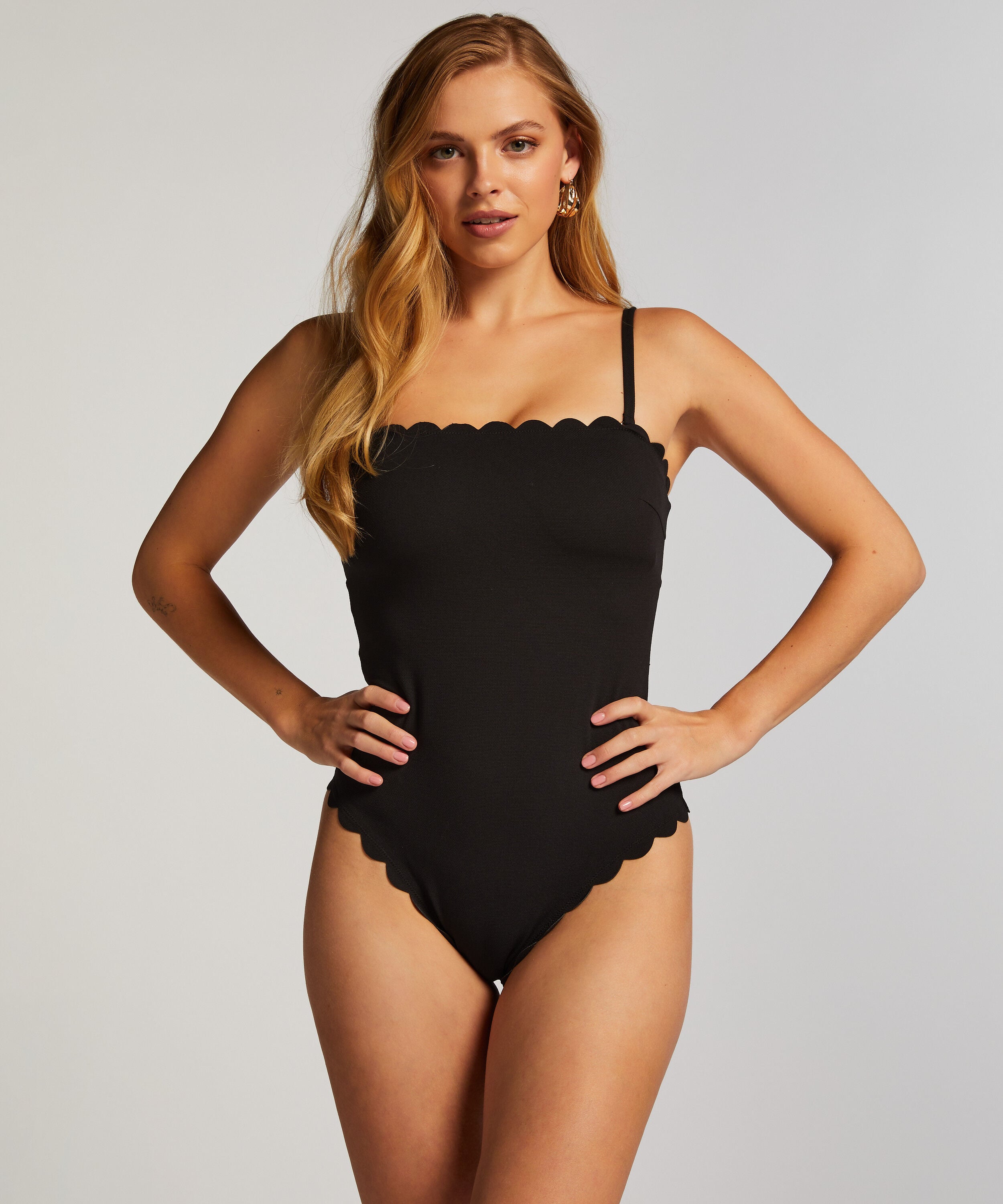 Maillot de bain Bandeau Scallop