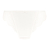 Culotte brésilienne jambe haute Caro, Blanc